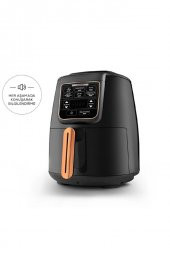 Karaca Air Pro Cook Xl 2 In 1 Konuşan Airfryer Black Cooper - 6