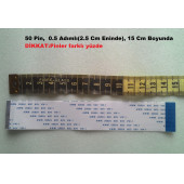 Jameson  JS-885 Ekran filmi Newfron NF-U1A Ekran Flex Kablosu 50-0.5-15B thumbnail 1