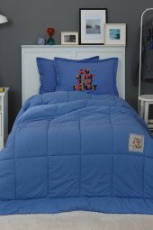 Motto Cotton Comfort Tek Kişilik Mavi - 2