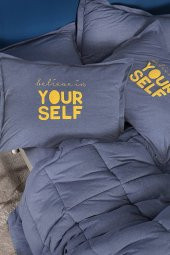 Motto Cotton Comfort Tek Kişilik Indigo - 2