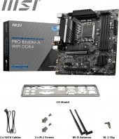 MSI PRO B660M-A D4 Wi-Fi Intel LGA1700 DDR4 Micro ATX Anakart Outlet - 2