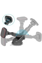 Concord CH110 Mıknatıslı Oynar Başlıklı Vantuzlu Araç Tutucu - 3