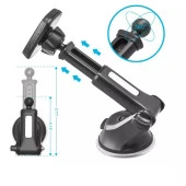 Concord CH110 Mıknatıslı Oynar Başlıklı Vantuzlu Araç Tutucu - 4