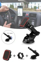 Concord CH110 Mıknatıslı Oynar Başlıklı Vantuzlu Araç Tutucu - 6