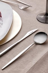 Porto 60 Parça 12 Kişilik Elegance Çatal Kaşık Bıçak Takımı Kutulu - 5