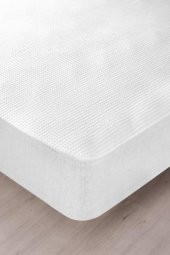 3D Kapitoneli Sıvı Geçirmez 180X200cm Fitted Çift Kişilik Alez thumbnail 6