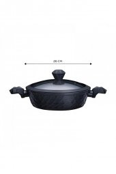 Bio Diamond 26 cm 3.2 lt Antibakteriyel Kulp Karnıyarık Tenceresi - 2