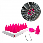 Sivri Mermi Bijon Kapağı Sökme Aparatlı Pembe 19 mm - 1