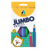 Adel Jumbo Hexa Boya Kalemi 12 Renk Tam Boy - 1