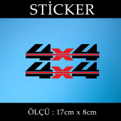 4x4 arazi arabası - sticker araba cam bagaj uyumlu et,ket kask motosiklet dolap cam uyumlu yapışkan - 1