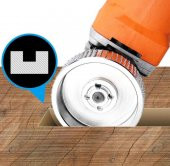 Ahşap Taşlama Törpüleme Oyma Eğe Diski Ahşap Kesici 115 mm - 6