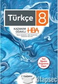 8. Sınıf Türkçe Kazanım Odaklı HBA Tudem Yayınları - 1