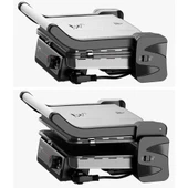 Gazzella TST 1000 I Tostum 2000W Tost ve Izgara Makinesi - İnox - 3