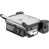 Gazzella TST 1000 I Tostum 2000W Tost ve Izgara Makinesi - İnox - 1