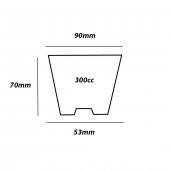 9X7 CM ÜRETİM SAKSI, 50 ADET RENGARENK KAKTÜK VE SUKULENT ÜRETİM SAKSISI, KÜÇÜK RENKLİ PLASTİK SAKSI - 4