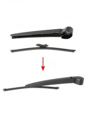 Volkswagen Golf 6 Mk6 Arka Silecek Kolu Ve Süpürgesi 2009-2013 thumbnail 3