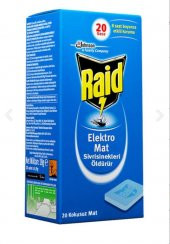 Raid Elektro Mat Kokusuz Tablet, 20li (sivrisineklere Karşı) 8690784131100 - 1
