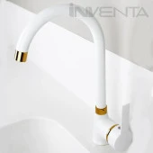 Venita Beyaz Gold Mutfak Eviye Batarya - 2