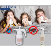 Potema Anti-Mite Akar Spreyi 330 ml Yatak Temizleme Spreyi (ev tozu akarları için özel) Mattress-Clean-Spray - 1