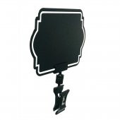 MT Yaz/Sil Siyah PVC Fiyat Etiketi ve Mini Mandal Etiket Tutucu 10 lu Set - 4