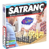 Playwood Ahşap Satranç - 1
