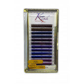 Kaşmir Y Kirpik Renkli Mix renk D kıvrım 0.07 mm 11 numara - 2