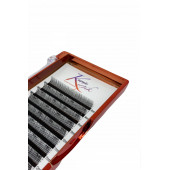 Kaşmir Kirpik I-lash 0.07 mm Dkıvrım mix kutu Pratik 5D Demet kirpiği - 2