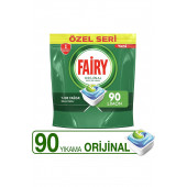Fairy Hepsi Bir Arada Limon Özel Seri 90 Adet Bulaşık Makinesi Tableti - 1