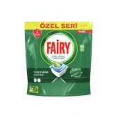 Fairy Hepsi Bir Arada Limon Özel Seri 90 Adet Bulaşık Makinesi Tableti - 6
