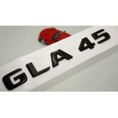 GLA 45 Bagaj Parlak Siyah ABS 3M 3D Yazı Logo - 1