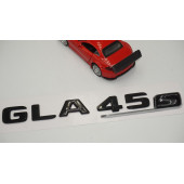 GLA 45S Bagaj Parlak Siyah ABS 3M 3D Yazı Logo thumbnail 3