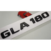 GLA 180 Bagaj Parlak Siyah ABS 3M 3D Yazı Logo - 1