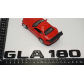 GLA 180 Bagaj Parlak Siyah ABS 3M 3D Yazı Logo - 5