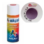 Akçalı Sprey Boya 400 ml 350 Metalik Lila - 1