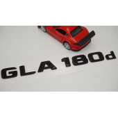 GLA 180d Bagaj Parlak Siyah ABS 3M 3D Yazı Logo - 3