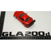 GLA 200d Bagaj Parlak Siyah ABS 3M 3D Yazı Logo - 5
