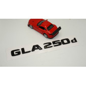 GLA 250d Bagaj Parlak Siyah ABS 3M 3D Yazı Logo - 2