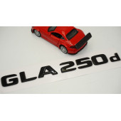 GLA 250d Bagaj Parlak Siyah ABS 3M 3D Yazı Logo - 3