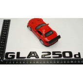 GLA 250d Bagaj Parlak Siyah ABS 3M 3D Yazı Logo - 5