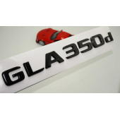 GLA 350d Bagaj Parlak Siyah ABS 3M 3D Yazı Logo - 1