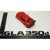 GLA 350d Bagaj Parlak Siyah ABS 3M 3D Yazı Logo - 5