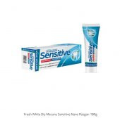 Fresh White Diş Macunu Sensitive Nane Rüzgarı 180g 8697417443500 - 1