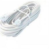 Rj11 Telefon Kablosu İki Ucu Erkek Telefon Kablosu 10 M - 1
