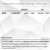 BMW 3 Serisi E90 E91 Sağ Arka Cam Mekanizması Tamir Seti 2005-2011 - 2