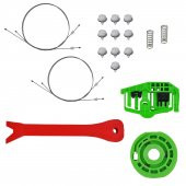 BMW 3 Serisi E90 E91 Sağ Arka Cam Mekanizması Tamir Seti 2005-2011 - 3