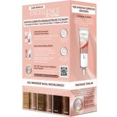 L’oréal Paris Excellence Creme Nude Renkler Saç Boyası – 6U Nude Koyu Kumral - 3