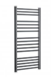 Toprak Havlupan 50 X 120 cm 17 Borulu Düz Antrasit Renk Havlupan Radyatör 5 Yıl Garantili - 1