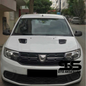 Dacia Logan Uyumlu Piano Black Kaput Üstü Havalandırma Izgarası thumbnail 1