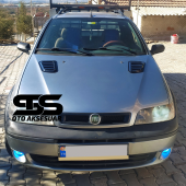 Fiat Albea Uyumlu Piano Black Kaput Üstü Havalandırma Izgarası - 1