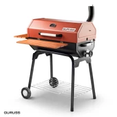 Guruss CG-075 Kömürlü Barbekü Mangal Tam Set - 3